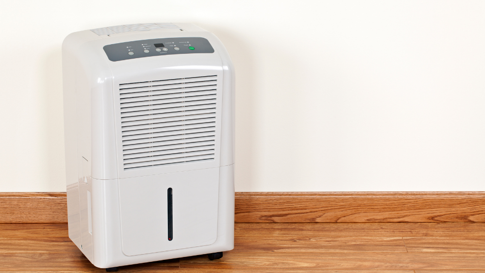 Using dehumidifier to lower humidity in baby room