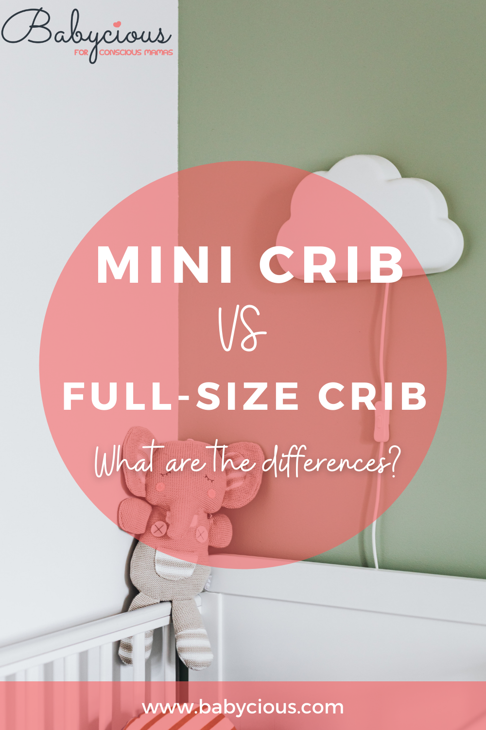 min crib vs regular crib pin