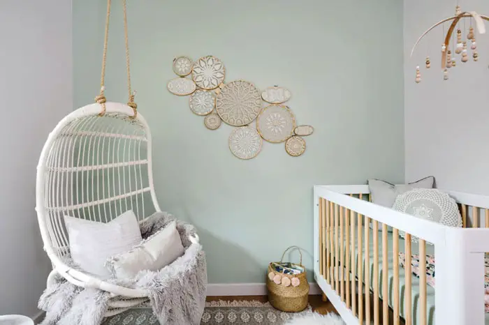 Mint green nursery