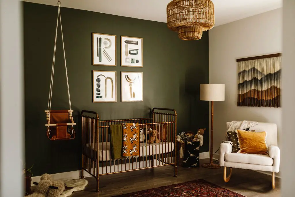 olive green nursery