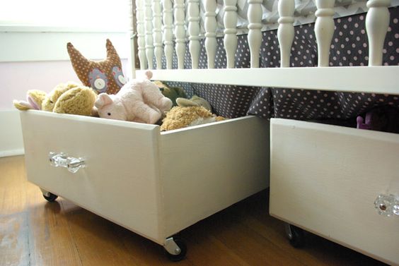 under crib storage ideas